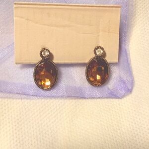 Elegant Gold and Silver Earrings